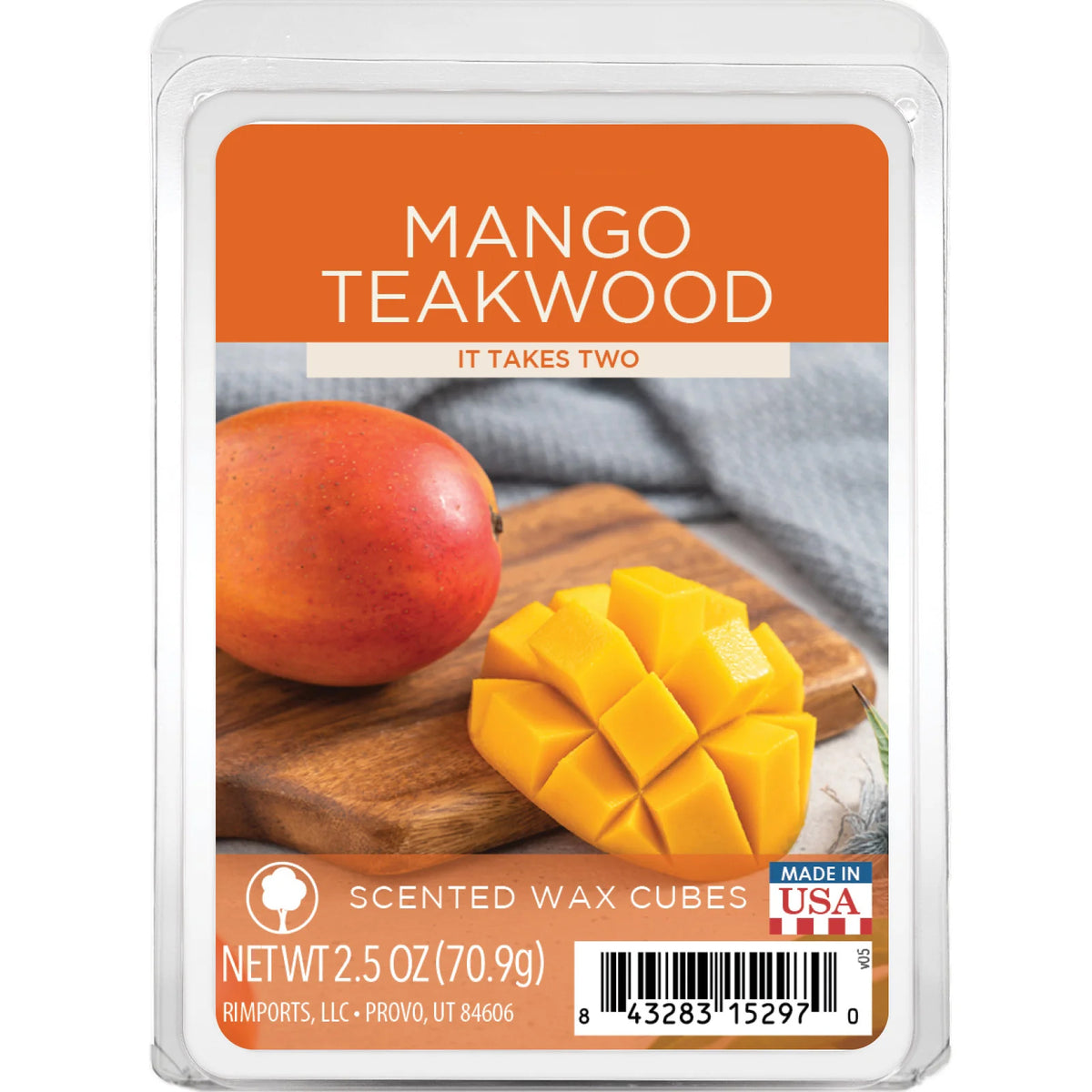 Mango Teakwood Wax Melt